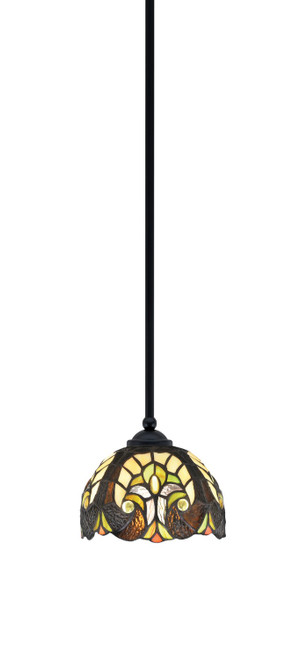 Toltec Lighting - 560-MB-9945 - One Light Mini Pendant - Zilo - Matte Black