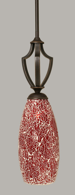 Toltec Lighting - 561-DG-5066 - One Light Mini Pendant - Zilo - Dark Granite