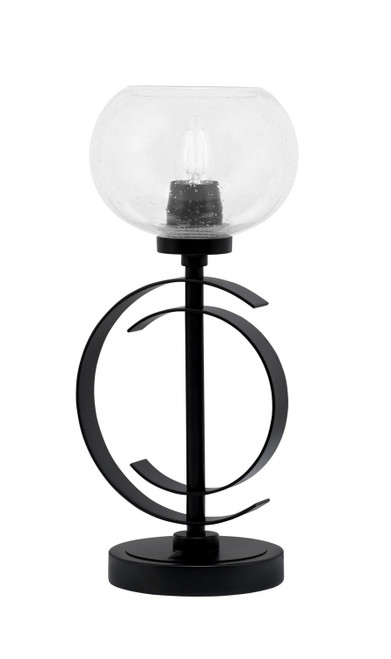 Toltec Lighting - 56-MB-202 - One Light Accent Lamp - Accent Lamps - Matte Black