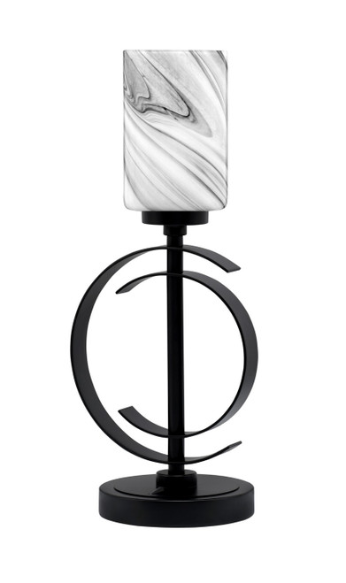 Toltec Lighting - 56-MB-3009 - One Light Accent Lamp - Accent Lamps - Matte Black