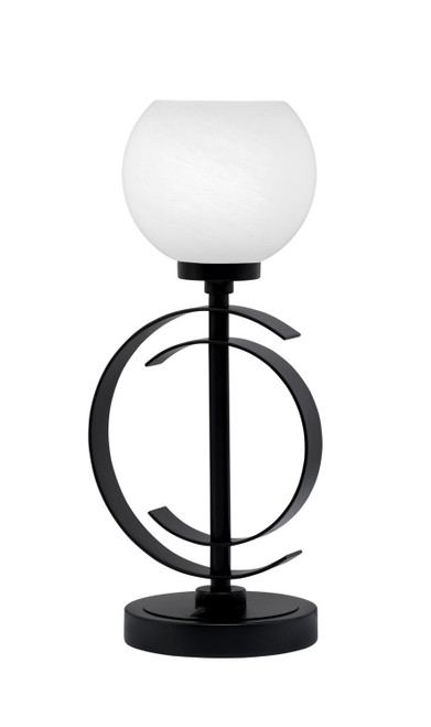 Toltec Lighting - 56-MB-4101 - One Light Accent Lamp - Accent Lamps - Matte Black