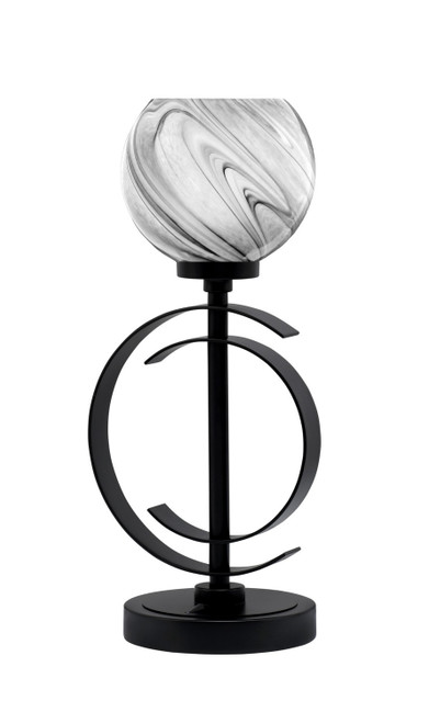 Toltec Lighting - 56-MB-4109 - One Light Accent Lamp - Accent Lamps - Matte Black