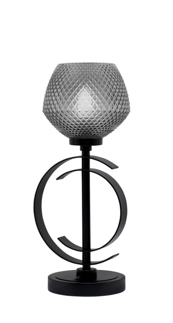 Toltec Lighting - 56-MB-4622 - One Light Accent Lamp - Accent Lamps - Matte Black