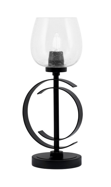 Toltec Lighting - 56-MB-4810 - One Light Accent Lamp - Accent Lamps - Matte Black