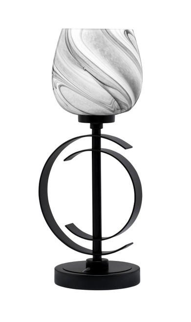 Toltec Lighting - 56-MB-4819 - One Light Accent Lamp - Accent Lamps - Matte Black