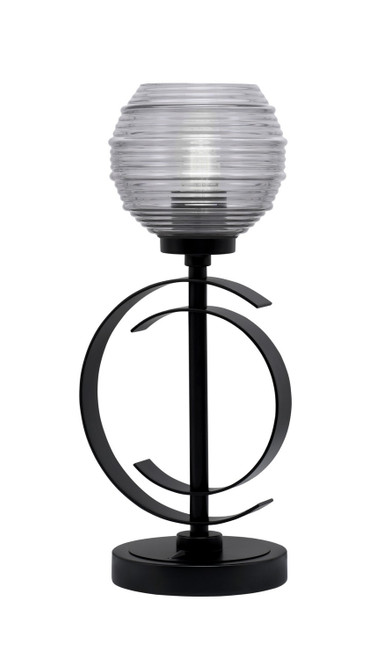 Toltec Lighting - 56-MB-5112 - One Light Accent Lamp - Accent Lamps - Matte Black