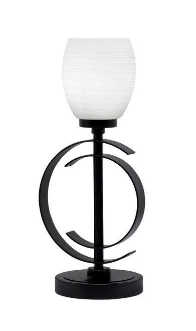 Toltec Lighting - 56-MB-615 - One Light Accent Lamp - Accent Lamps - Matte Black
