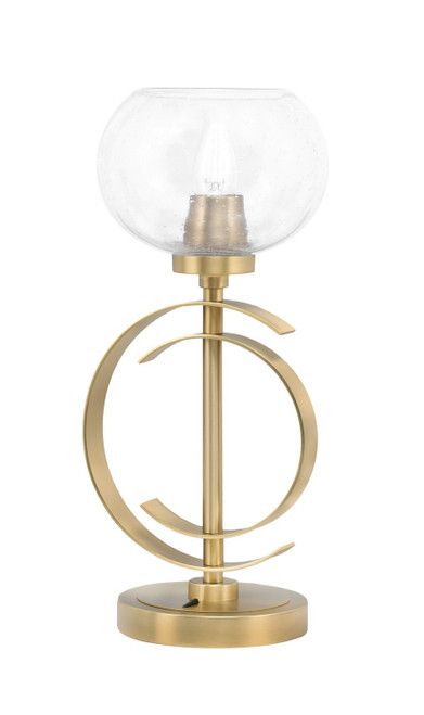 Toltec Lighting - 56-NAB-202 - One Light Accent Lamp - Accent Lamps - New Age Brass