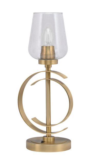 Toltec Lighting - 56-NAB-210 - One Light Accent Lamp - Accent Lamps - New Age Brass