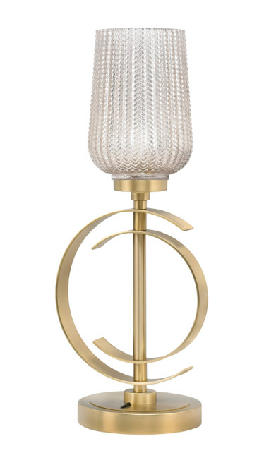 Toltec Lighting - 56-NAB-4253 - One Light Accent Lamp - Accent Lamps - New Age Brass