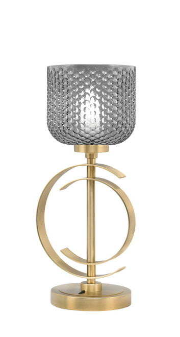 Toltec Lighting - 56-NAB-4612 - One Light Accent Lamp - Accent Lamps - New Age Brass