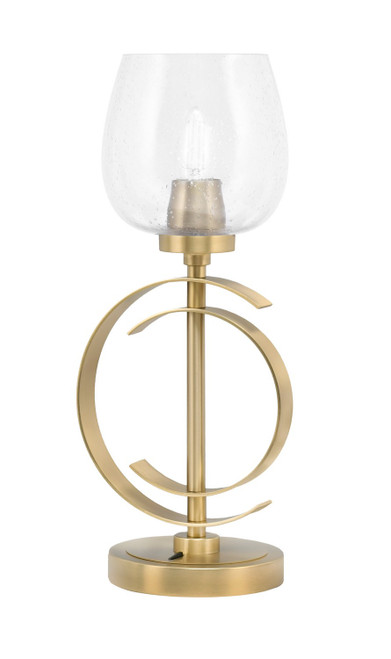 Toltec Lighting - 56-NAB-4810 - One Light Accent Lamp - Accent Lamps - New Age Brass