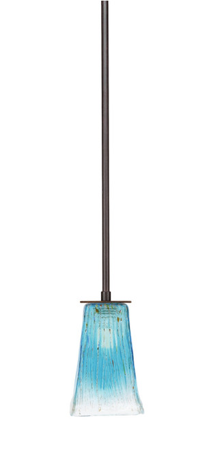 Toltec Lighting - 573-DG-635 - One Light Mini Pendant - Apollo - Dark Granite