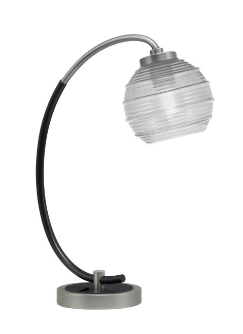 Toltec Lighting - 57-GPMB-5110 - One Light Desk Lamp - Desk Lamps - Graphite & Matte Black
