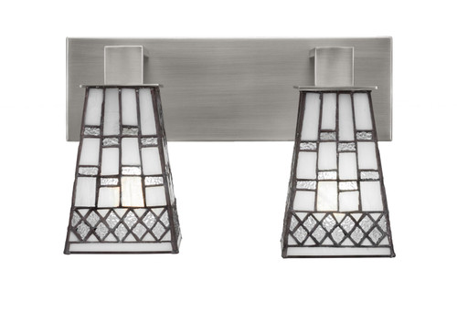 Toltec Lighting - 582-GP-9104 - Two Light Bath Bar - Apollo - Graphite
