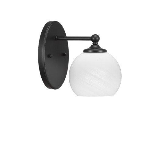 Toltec Lighting - 5911-MB-4101 - One Light Wall Sconce - Capri - Matte Black