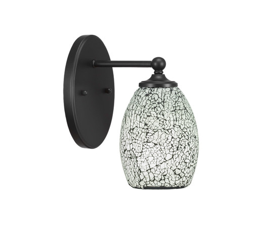 Toltec Lighting - 5911-MB-4165 - One Light Wall Sconce - Capri - Matte Black