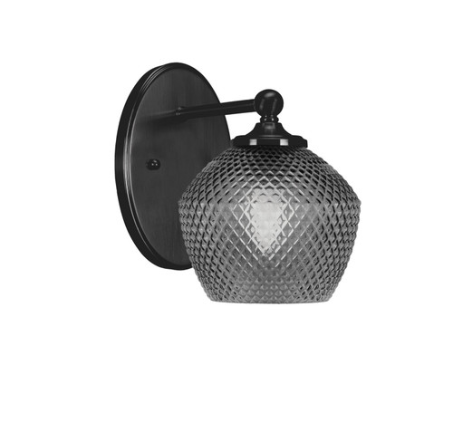 Toltec Lighting - 5911-MB-4622 - One Light Wall Sconce - Capri - Matte Black