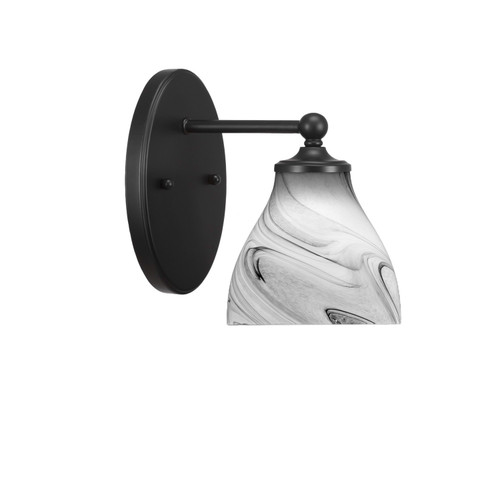 Toltec Lighting - 5911-MB-4769 - One Light Wall Sconce - Capri - Matte Black