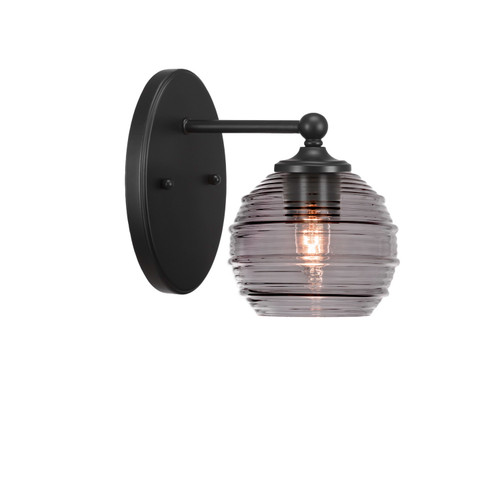 Toltec Lighting - 5911-MB-5112 - One Light Wall Sconce - Capri - Matte Black