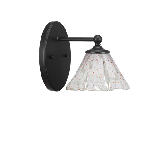 Toltec Lighting - 5911-MB-7195 - One Light Wall Sconce - Capri - Matte Black