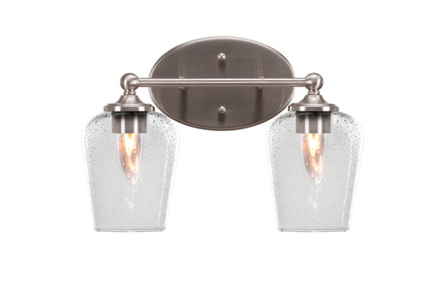 Toltec Lighting - 5912-BN-210 - Two Light Bath Bar - Capri - Brushed Nickel