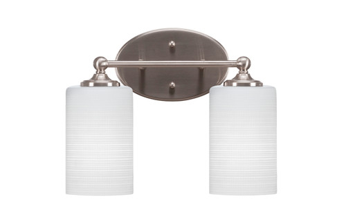 Toltec Lighting - 5912-BN-4061 - Two Light Bath Bar - Capri - Brushed Nickel