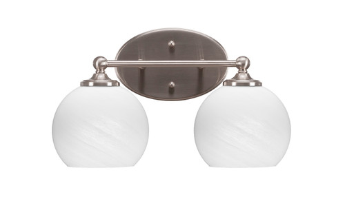 Toltec Lighting - 5912-BN-4101 - Two Light Bath Bar - Capri - Brushed Nickel