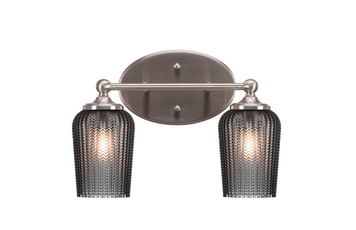 Toltec Lighting - 5912-BN-4252 - Two Light Bath Bar - Capri - Brushed Nickel