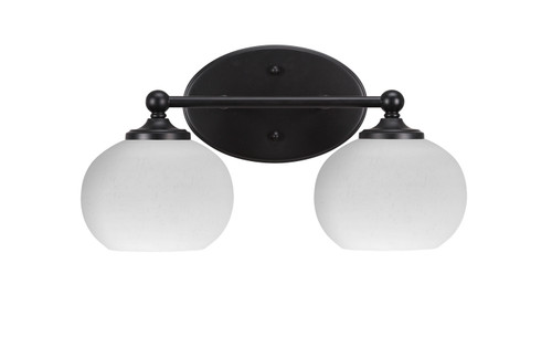 Toltec Lighting - 5912-MB-212 - Two Light Bathroom Lighting - Capri - Matte Black