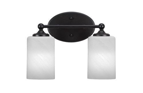 Toltec Lighting - 5912-MB-3001 - Two Light Bath Bar - Capri - Matte Black