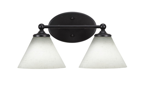 Toltec Lighting - 5912-MB-312 - Two Light Bath Bar - Capri - Matte Black