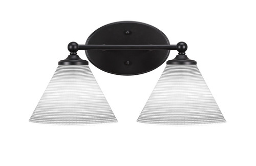 Toltec Lighting - 5912-MB-4051 - Two Light Bath Bar - Capri - Matte Black