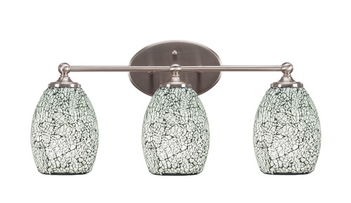 Toltec Lighting - 5913-BN-4165 - Three Light Bath Bar - Capri - Brushed Nickel