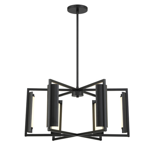 George Kovacs - P1558-66A-L - LED Pendant - Trizay - Coal Black