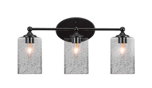 Toltec Lighting - 5913-MB-3002 - Three Light Bath Bar - Capri - Matte Black