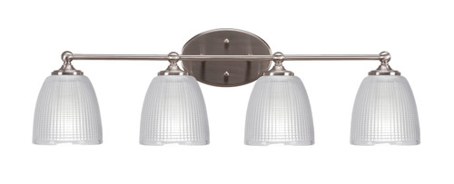 Toltec Lighting - 5914-BN-500 - Four Light Bath Bar - Capri - Brushed Nickel