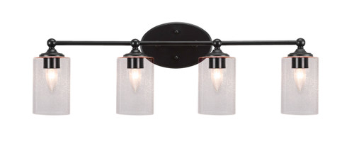 Toltec Lighting - 5914-MB-300 - Four Light Bath Bar - Capri - Matte Black