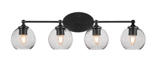 Toltec Lighting - 5914-MB-4102 - Four Light Bath Bar - Capri - Matte Black