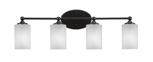 Toltec Lighting - 5914-MB-531 - Four Light Bath Bar - Capri - Matte Black