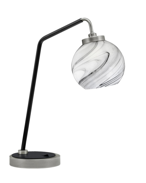 Toltec Lighting - 59-GPMB-4109 - One Light Desk Lamp - Desk Lamps - Graphite & Matte Black