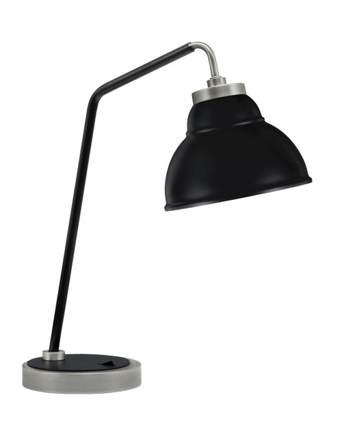 Toltec Lighting - 59-GPMB-427-MB - One Light Desk Lamp - Desk Lamps - Graphite & Matte Black