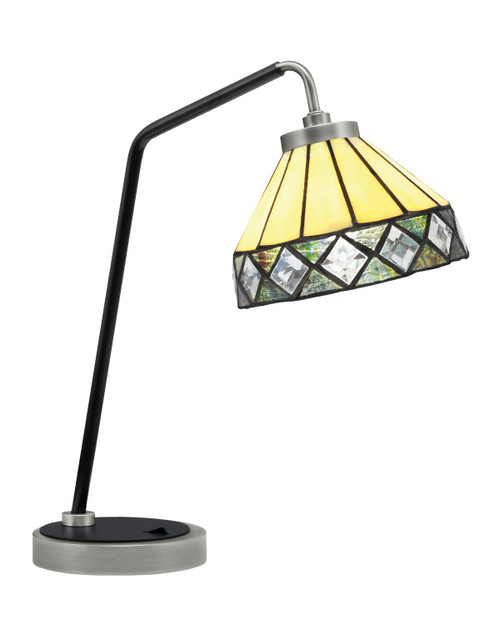 Toltec Lighting - 59-GPMB-9405 - One Light Desk Lamp - Desk Lamps - Graphite & Matte Black