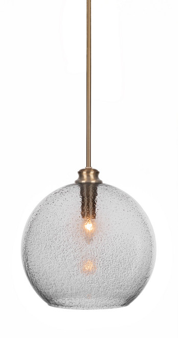 Toltec Lighting - 70-NAB-4392 - One Light Pendant - Kimbro - New Age Brass