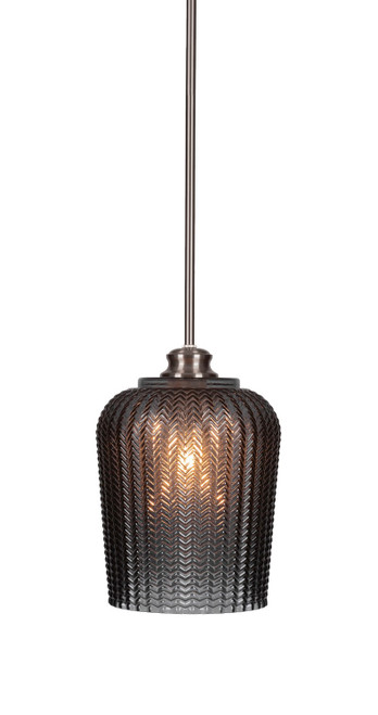 Toltec Lighting - 71-BN-4282 - One Light Pendant - Cordova - Brushed Nickel