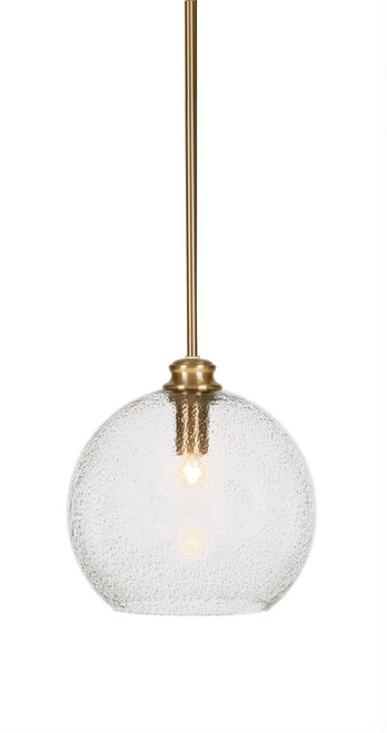 Toltec Lighting - 71-NAB-4372 - One Light Pendant - Kimbro - New Age Brass