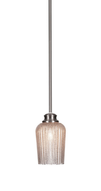 Toltec Lighting - 72-BN-4253 - One Light Pendant - Cordova - Brushed Nickel
