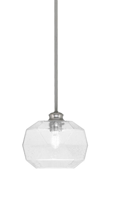 Toltec Lighting - 72-BN-4490 - One Light Pendant - Rocklin - Brushed Nickel