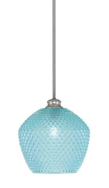 Toltec Lighting - 72-BN-4925 - One Light Pendant - Zola - Brushed Nickel