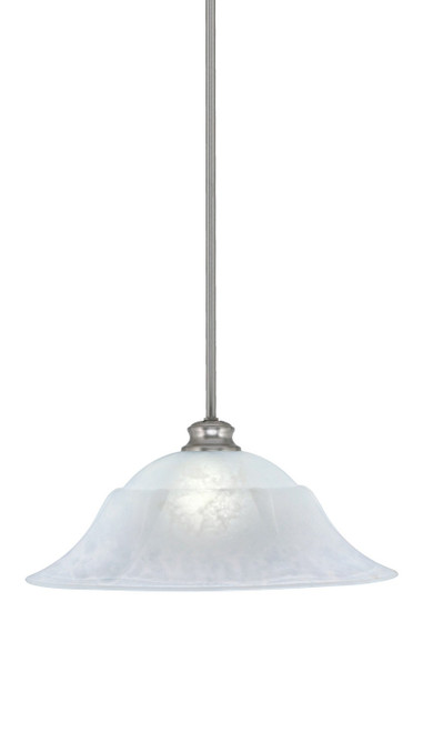 Toltec Lighting - 72-BN-53815 - One Light Pendant - Stem - Brushed Nickel